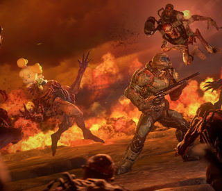 Isabelle Doom Slayer animación