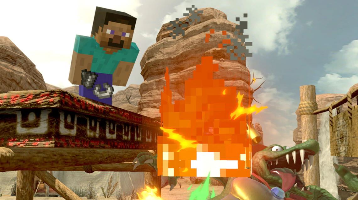Minecraft x Super Smash Bros. Ultimate