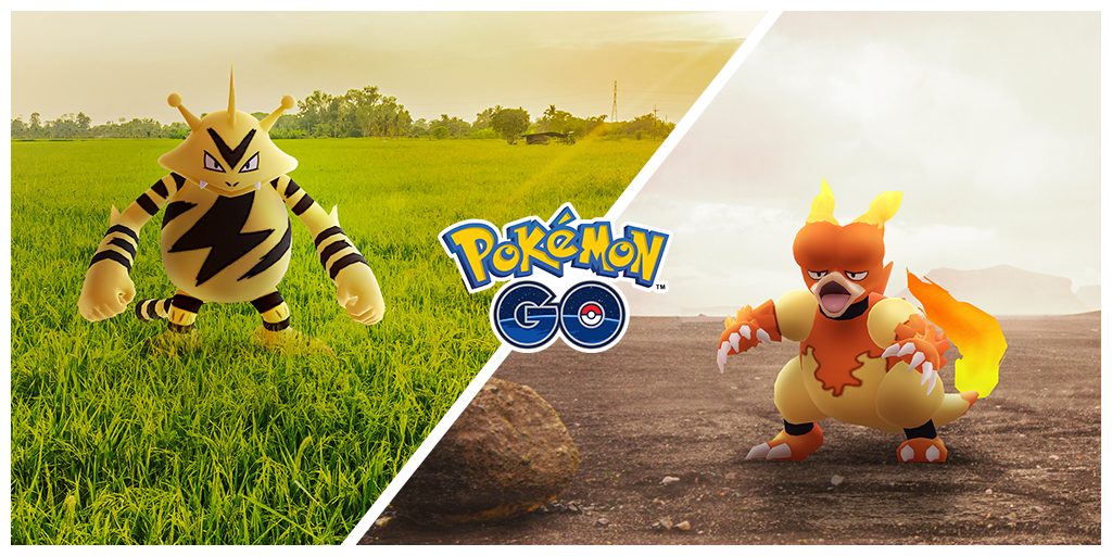Magmar y Electabuzz tendrán Community Day en Pokémon GO