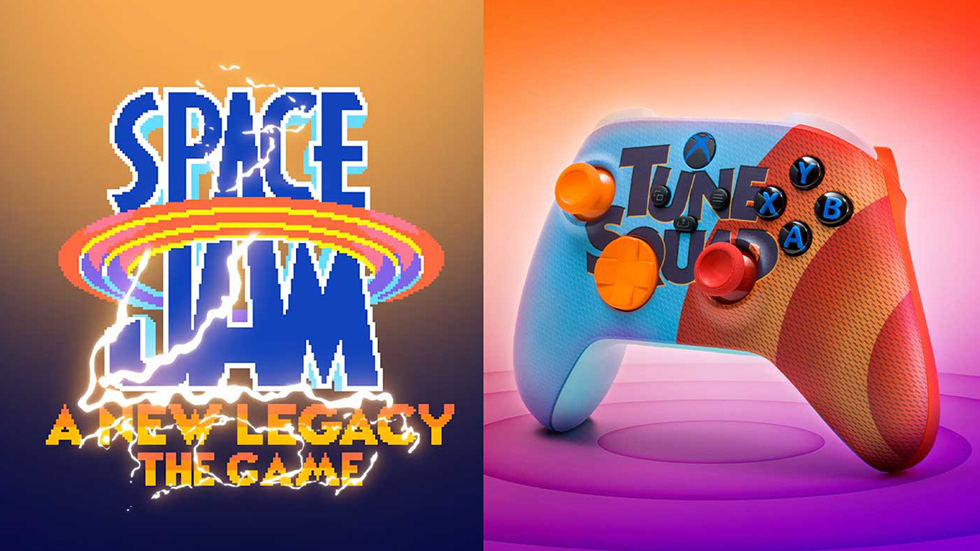 Space Jam Game & Controllers