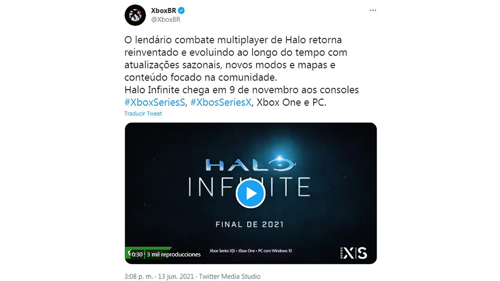 Xbox Brasil Halo Infinite 