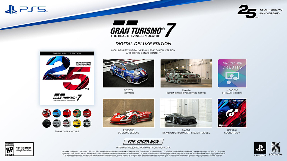 Gran Turismo 7 Ediciones especiales