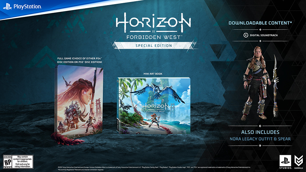 Horizon Forbidden West Ediciones