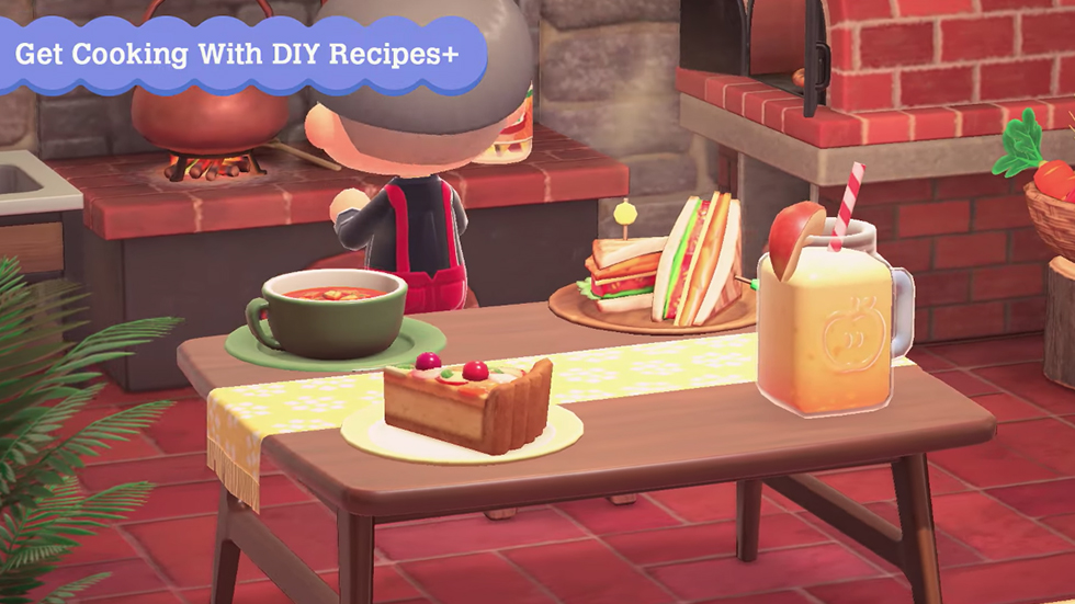Cocinar en Animal Crossing