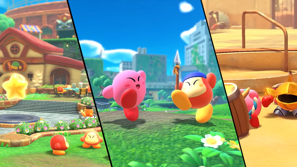 Kirby Forgotten Land Gameplay